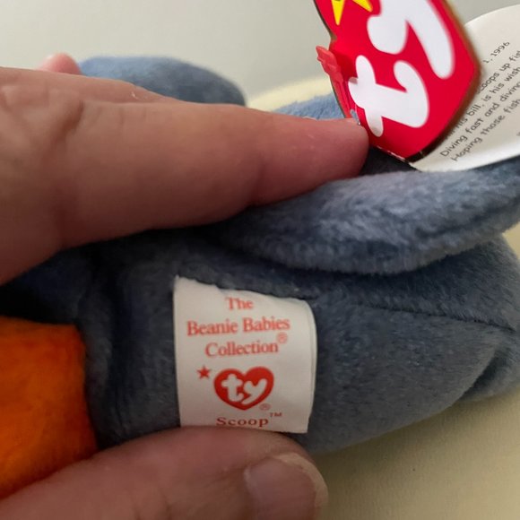 Ty Beanie Babies 1996 "Scoop" the Pelican MINT Condition! RARE and retired. - Picture 4 of 7